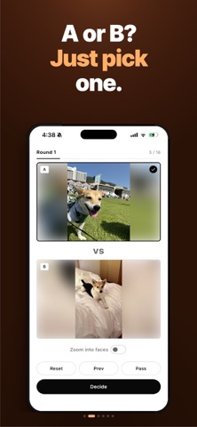Photo Select - Gallery Cleaner iPhone screenshot