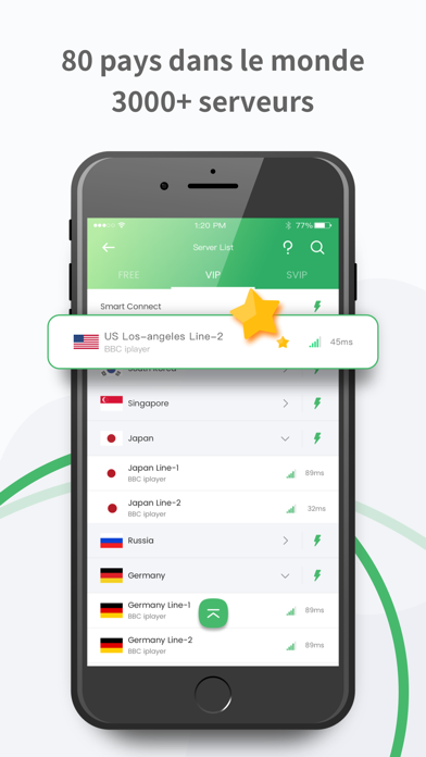 Screenshot #3 pour PandaVPN Pro - Super VPN Proxy