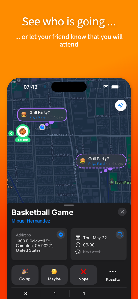 BTW: Share your Plans & RSVP screenshot 5