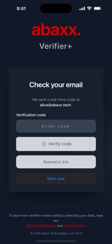 Verifier+ screenshot