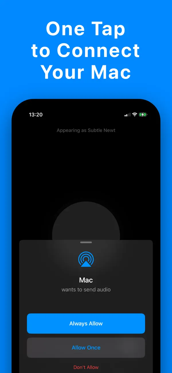 Screenshot #2 pour Mix Stream — Audio to Phone