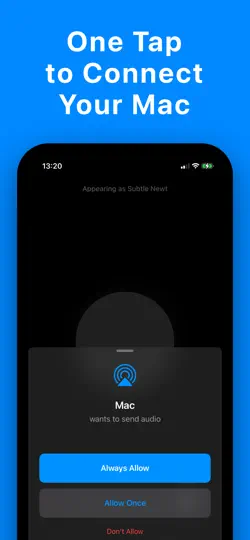 Capture d'écran de Mix Stream — Audio To Phone sur iPhone 2