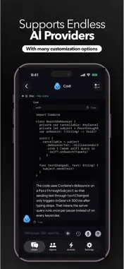 Qlin: AI Agent Team Chat screenshot 3