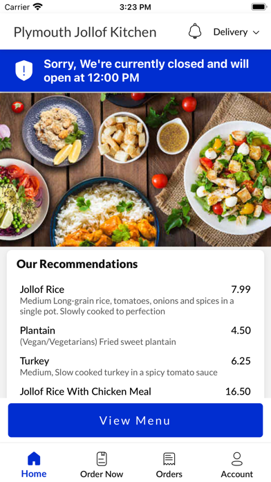 Plymouth Jollof Kitchen Screenshot