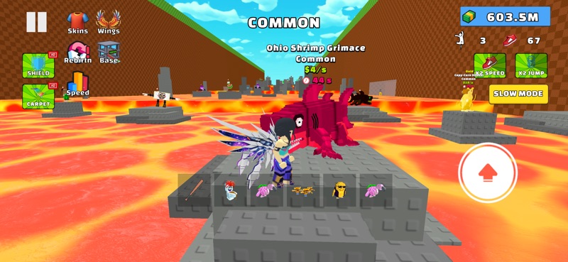 Brainzot Survive: Escape Lava screenshot 2