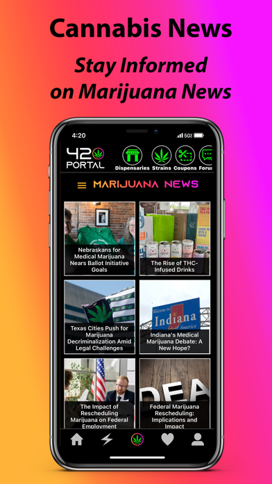 420Portal: Weed & Cannabis Screenshot