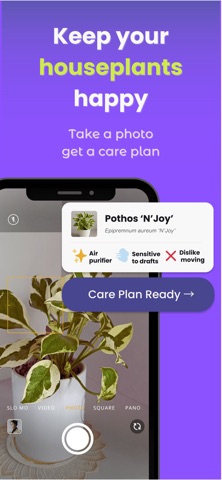 UrbiGrow: Smart Plant Care iPhone screenshot