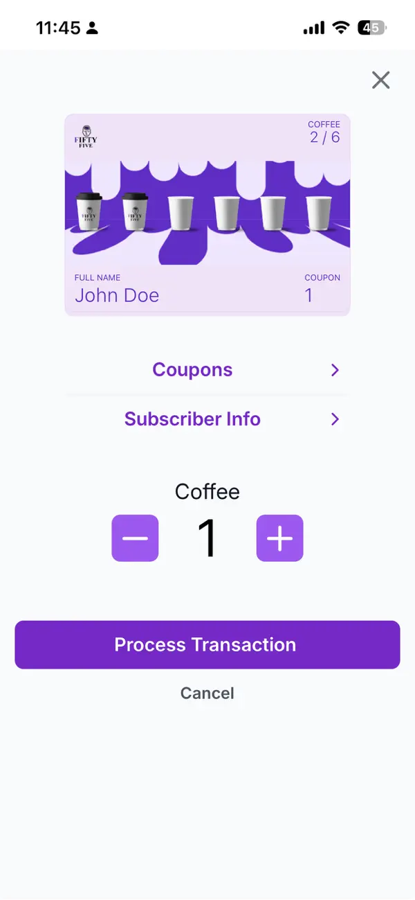 Screenshot #3 pour BrandWallet Merchant