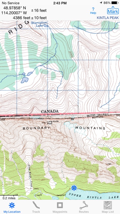 iHikeGPS : Classic Topo Maps screenshot-3