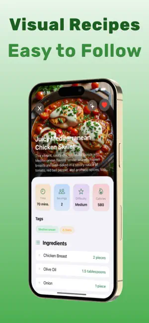 MealMind - AI Recipe Generator screenshot 3