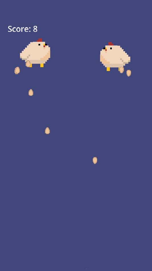 #1. Raining Eggs: Catch Them (iOS) Podle: Mircea Ionescu