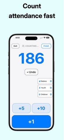 Church Attendance Tracker Screenshot 1 of 6