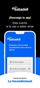 Banco Sabadell Mexico. Savings screenshot #1 for iPhone