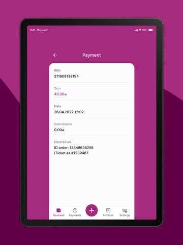 Epoint.az iPad screenshot