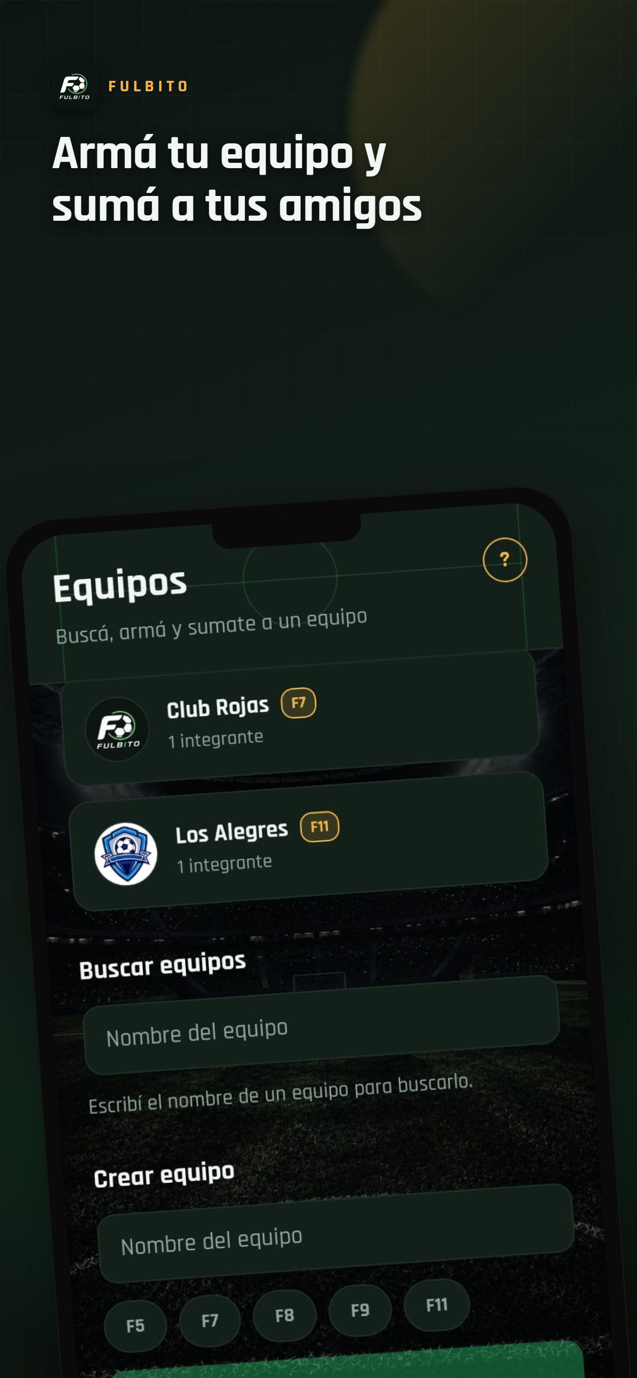 Fulbito: Estadísticas screenshot 3