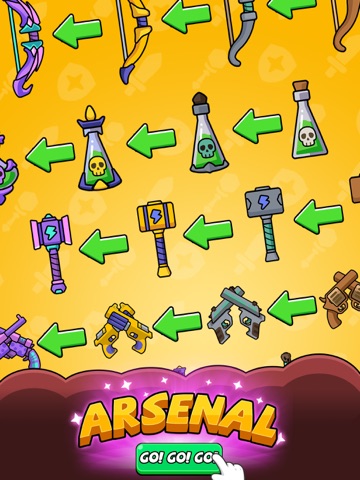 Rumble Bag: backpack battle iPad screenshot
