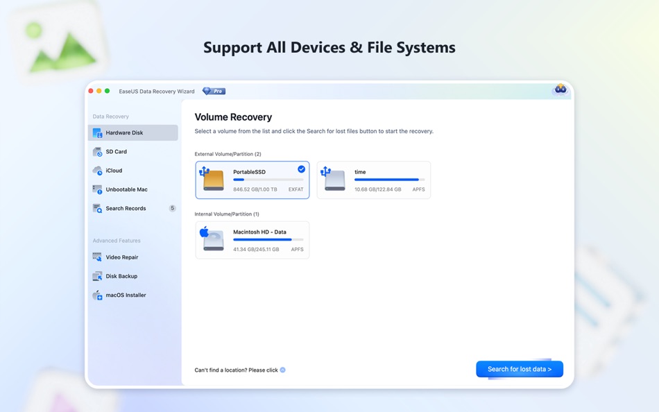 #4. EaseUS Data Recovery Wizard (macOS) 게시자: EaseUS Software