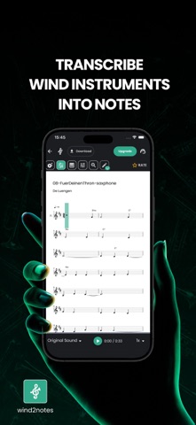 Wind2Notes Screenshot 1 of 5