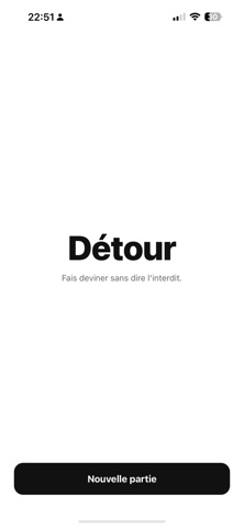 Détour - Jeu de mots iPhone screenshot