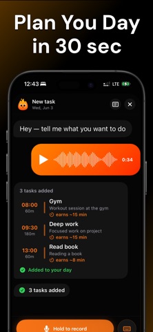 Screen Time Control - Flari iPhone screenshot