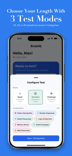 IQ Test: Brain Challenge screenshot 4