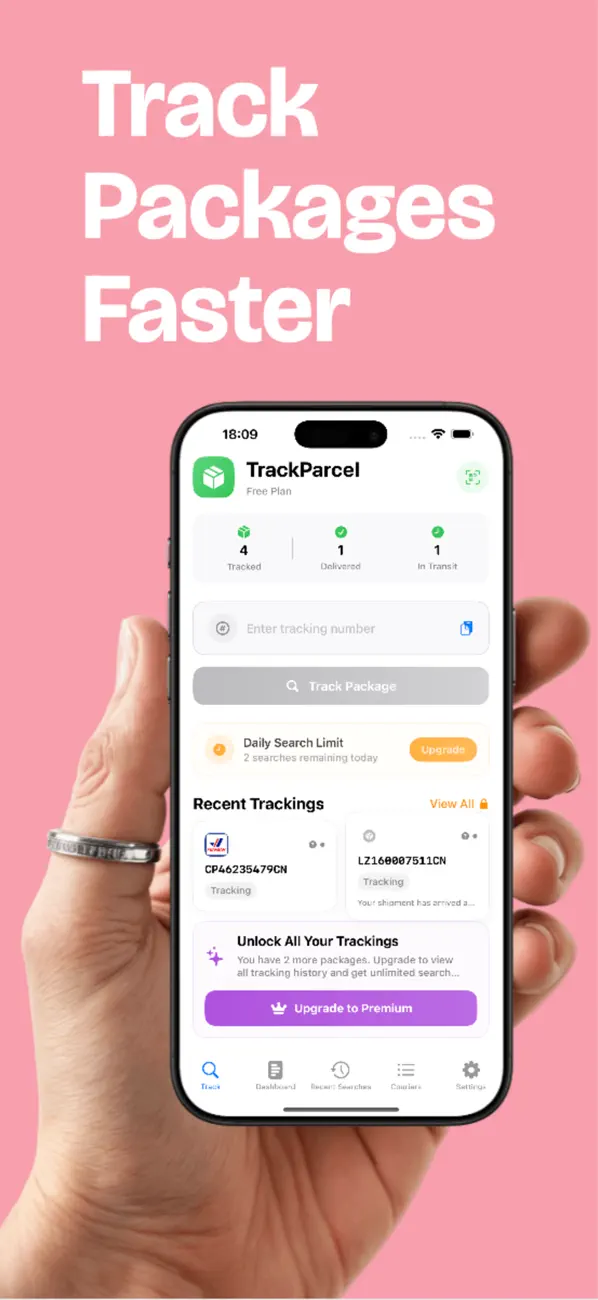 Screenshot #1 pour Suivi Colis: TrackParcel