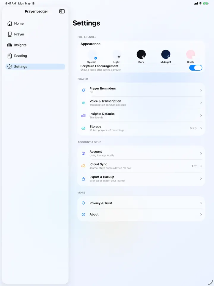 Prayer Ledger screenshot 12 of 12