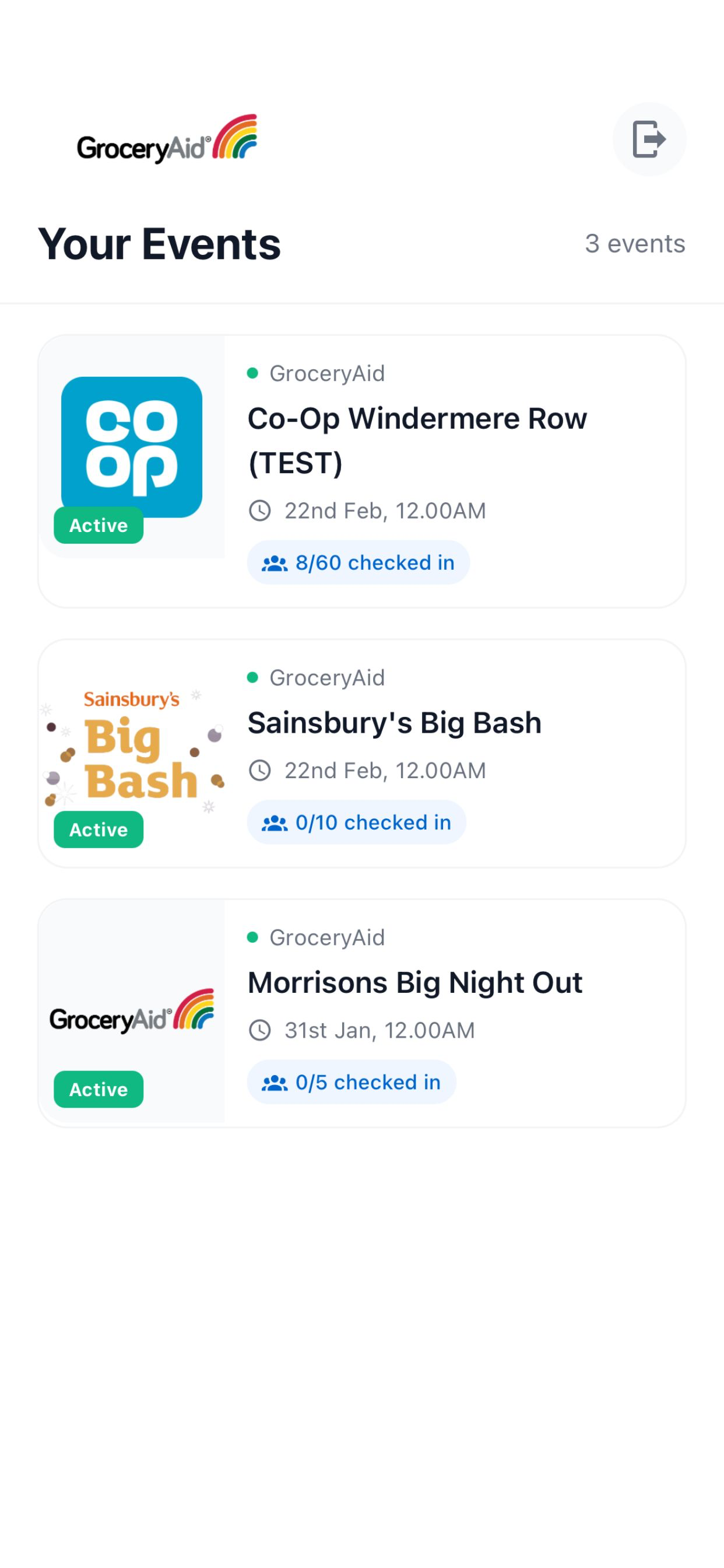 Event Check-in App screenshot 3
