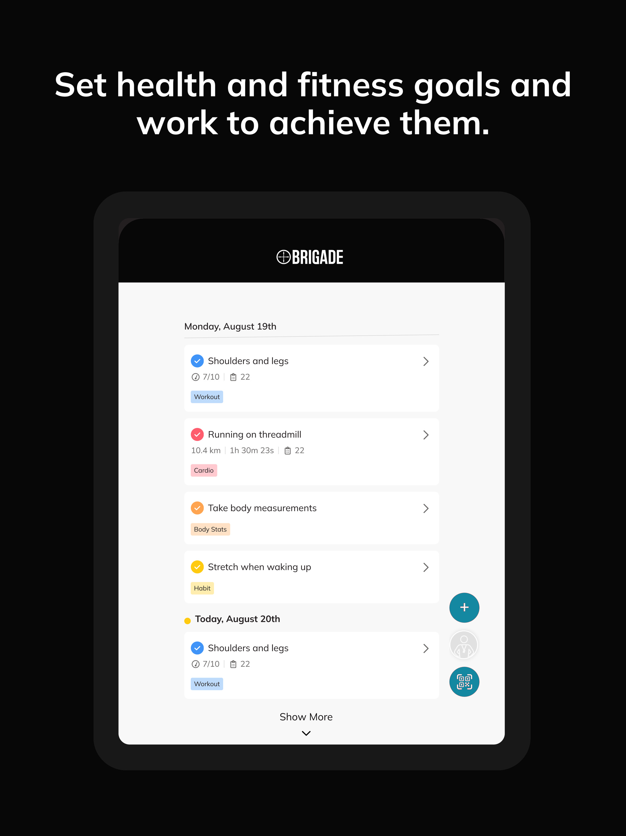 BRIGADE FITNESS screenshot 10