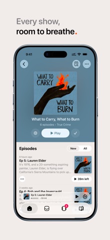 HearHere: Podcast Player Screenshot 3 of 4