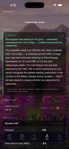 Immunally: Autoimmune Tracker Screenshot 10 of 10