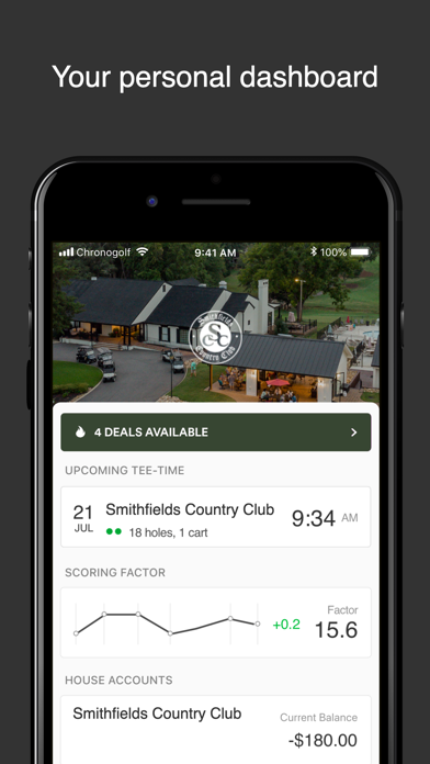 Smithfields CC iPhone screenshot 1 - Sports app