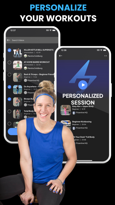 Fitsentive Screenshot
