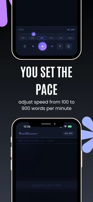 Word Runner - Speed Reading screenshot 3