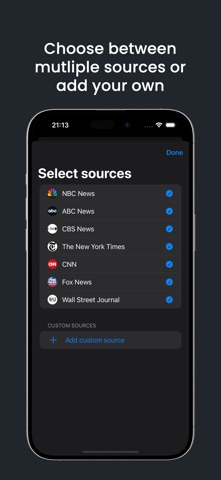 Unifeed - Newsfeed screenshot