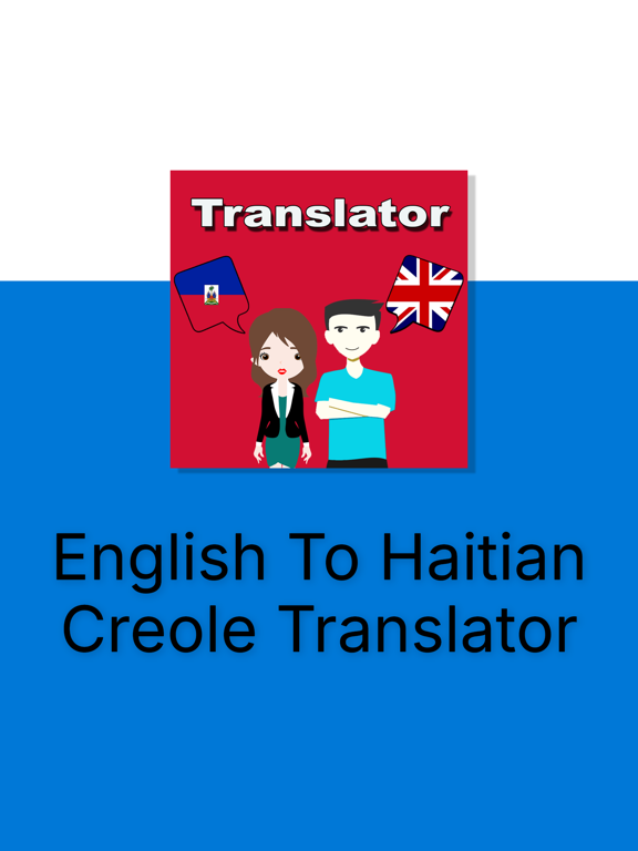English To Haitian Creole Tran iPad screenshot