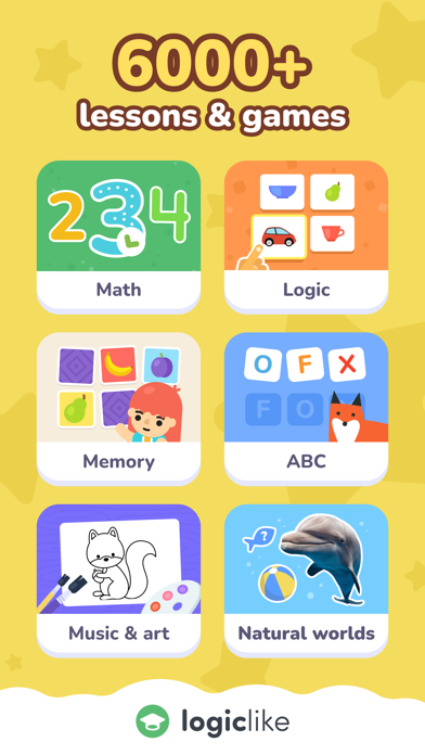 LogicLike: Kids learning gamesのおすすめ画像1