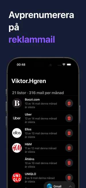 Unora iPhone screenshot 5