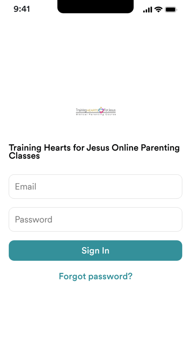Training Hearts Parenting Screenshot