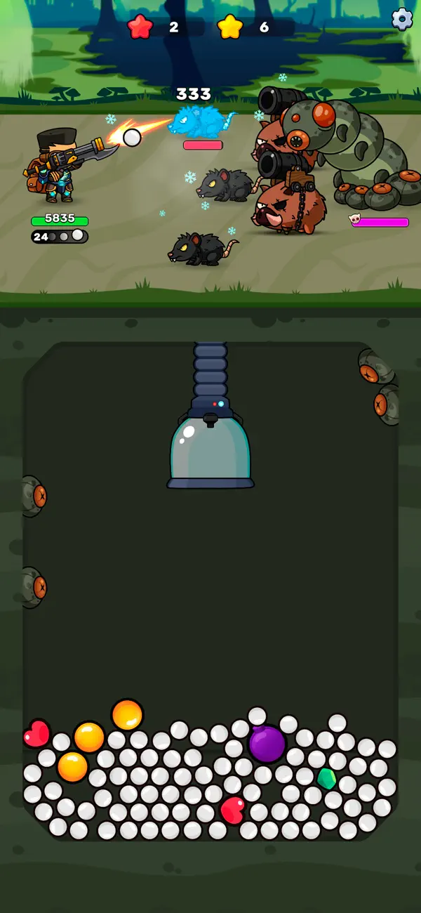 Claw Master – Roguelike Hero Hack screenshot 1 - game app interface