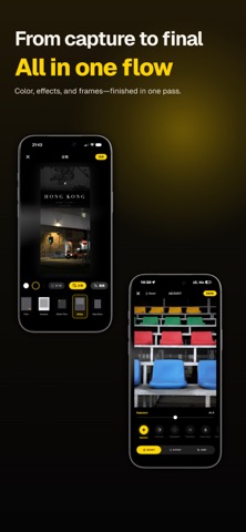 Cammo: Film Camera & Darkroom iPhone screenshot