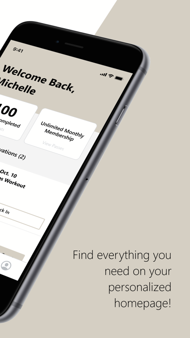 Drip Pilates Studio iPhone screenshot 2 - Health & Fitness app