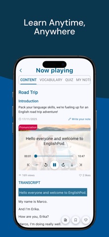 EnglishPod screenshot