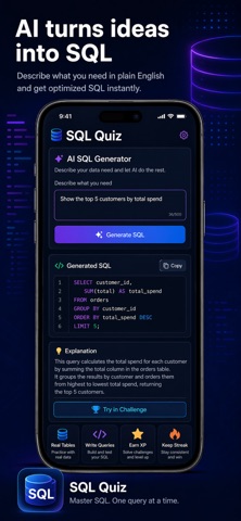 SQL Prep - Learn & Practice Screenshot 3 of 5