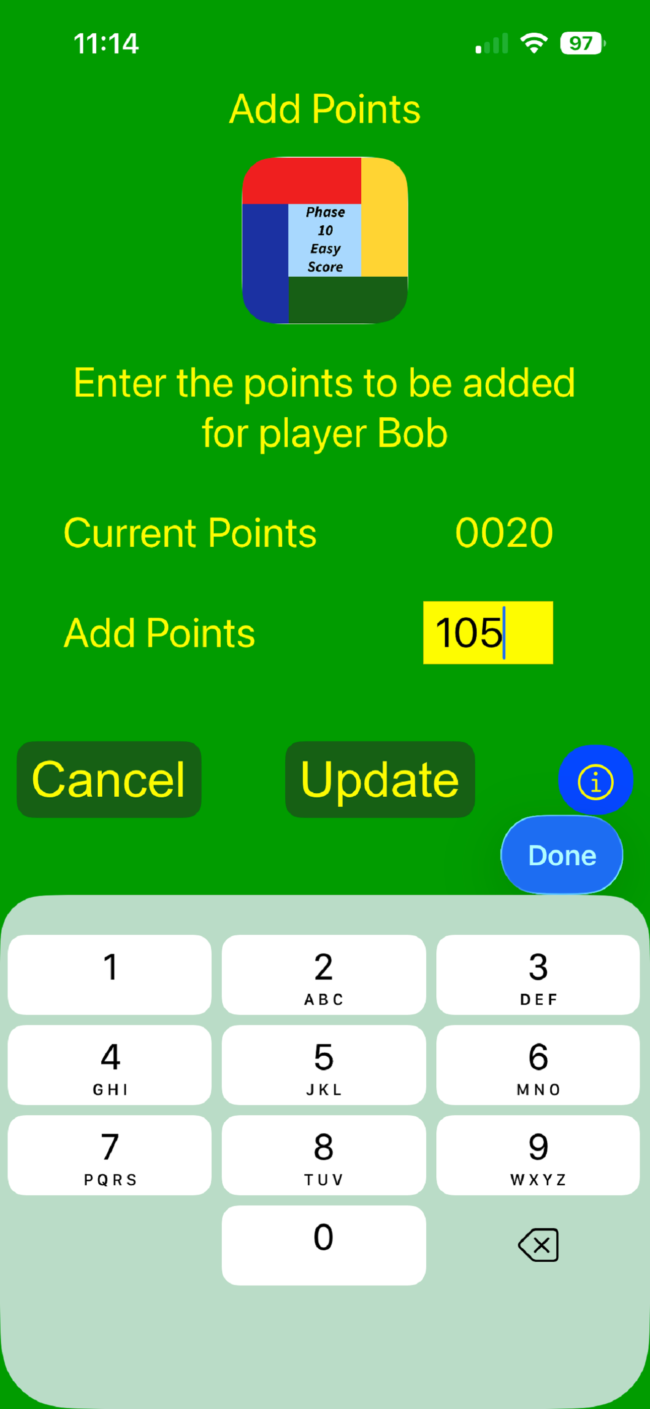 Phase 10 Easy Score screenshot 4