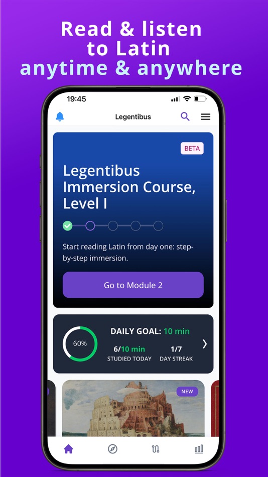 #1. Legentibus: Learn Latin (iOS) Podle: Handelsbolaget Latinitium