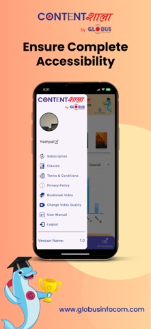 ContentShaala K12 Learning App iPhone screenshot