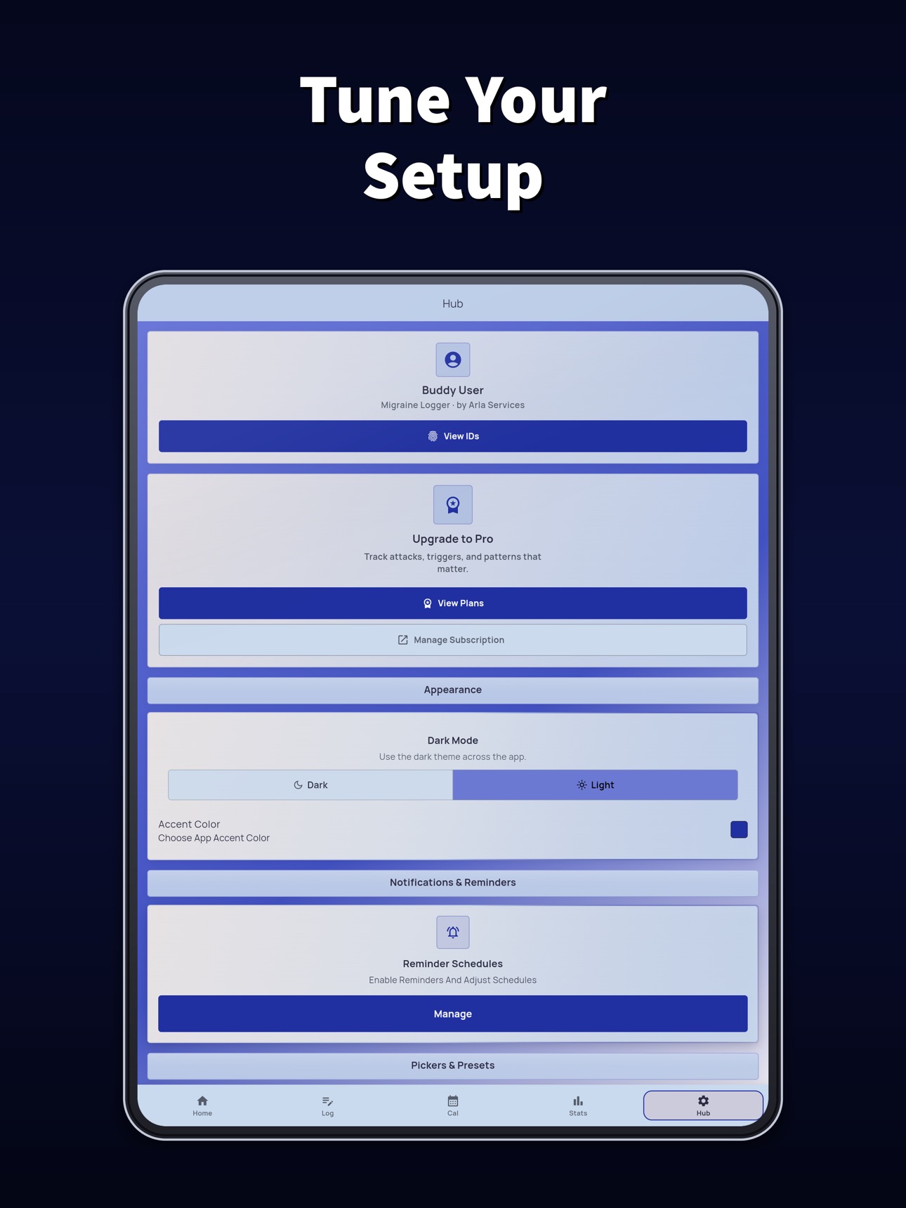 Screenshot 9 of Migraine Logger App