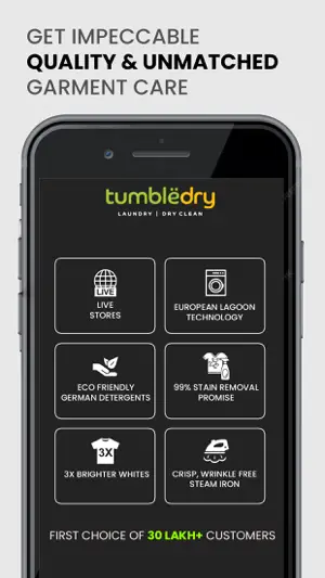 Tumbledry Dry Clean & Laundry screenshot 4