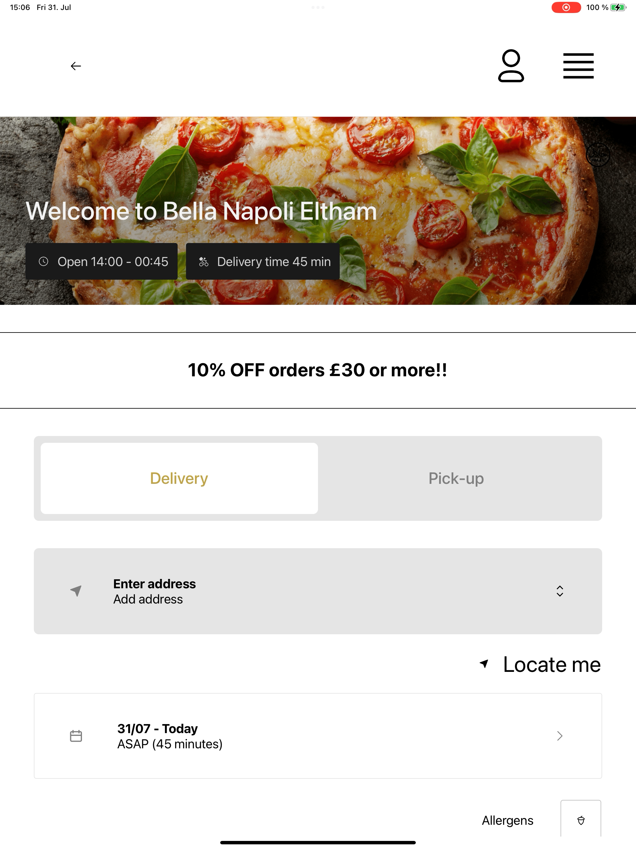 Bella Napoli Welling screenshot 9